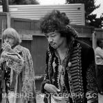Brian Jones and Jimi Hendrix, 1967