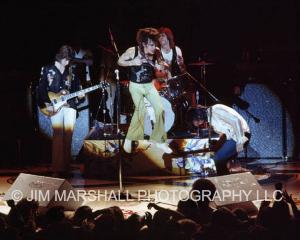 Rolling Stones onstage, 1972