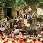 The Charlatans perform in the Golden Gate Park , 1967