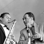 Paul Gonsalves and Duke Ellington-1961