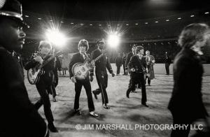 The Beatles, final concert at Candlestick Park, San Francisco, 1966