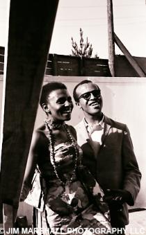 Miriam Makeba and John Hendricks