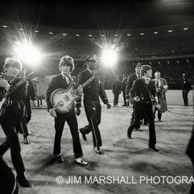 The Beatles, final concert at Candlestick Park, San Francisco, 1966