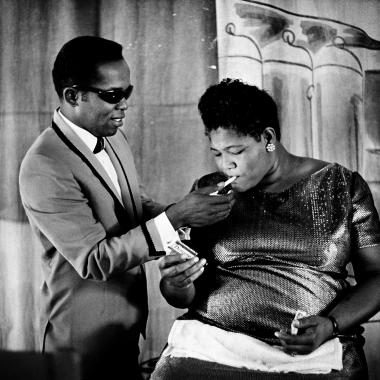 Lou Rawls & Big Mama Thornton, Monterey Jazz Festival, 1964