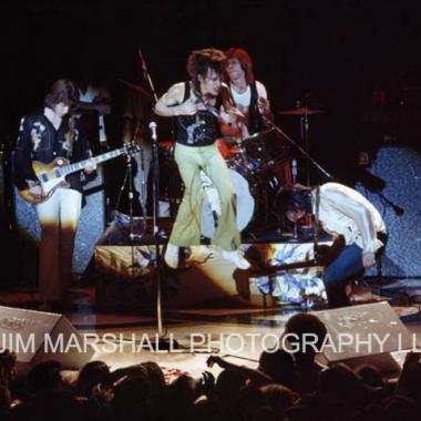 Rolling Stones onstage, 1972